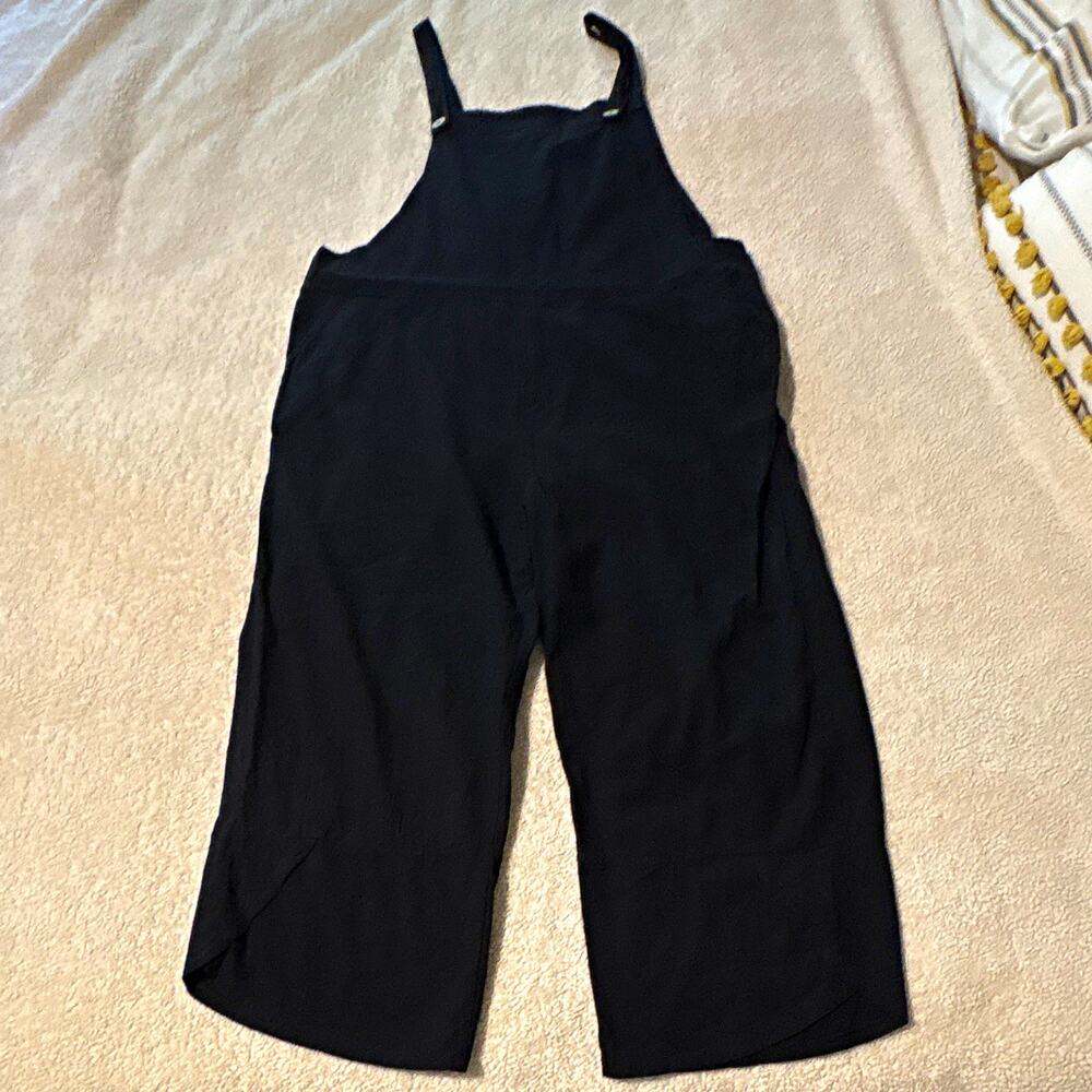 Fashion tulip wide leg, 95% Cotton Jumpsuit, overalls, L, boho, peasant, EUC